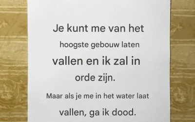 Het Verrassende Raadsel: Wat Overleeft de Val maar Sterft in Water?