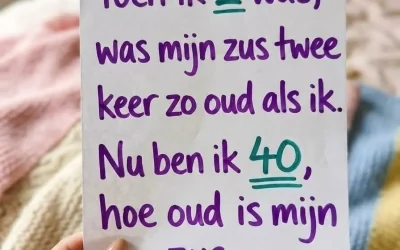 Het Raadsel van de Leeftijd: Waarom de Meeste Mensen het Fout Hebben