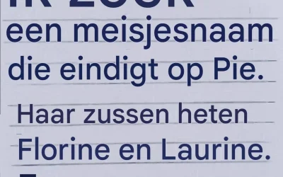 Raad het Jongennaam: Een Puzzel voor de Lezers
