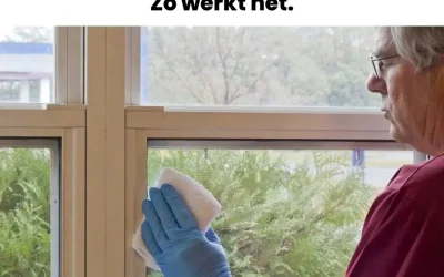 Hoe de ramen schoonmaken zonder sporen achter te laten?