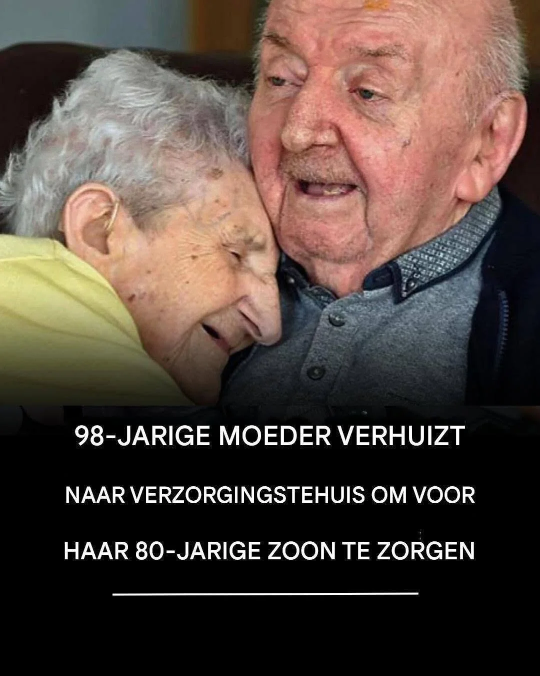 De Onvoorwaardelijke Liefde van een Moeder op Hoge Leeftijd