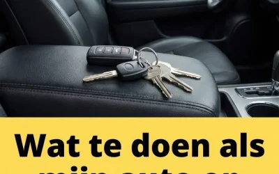 Buitengesloten Uit Uw Auto? Ontdek Deze 3 Slimme Oplossingen