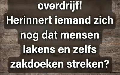 Waarom Strijken van Lakens Meer Betekent dan Je Denkt