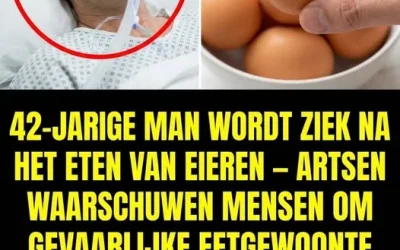 42-jarige man belandt in het ziekenhuis na het eten van eieren. Artsen waarschuwen dat niet de eieren, maar één veelgemaakte fout de oorzaak kan zijn.