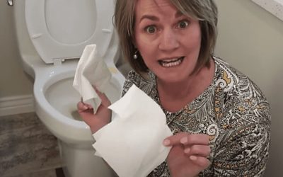Waarom een doekje met azijn in het toilet een briljant idee is