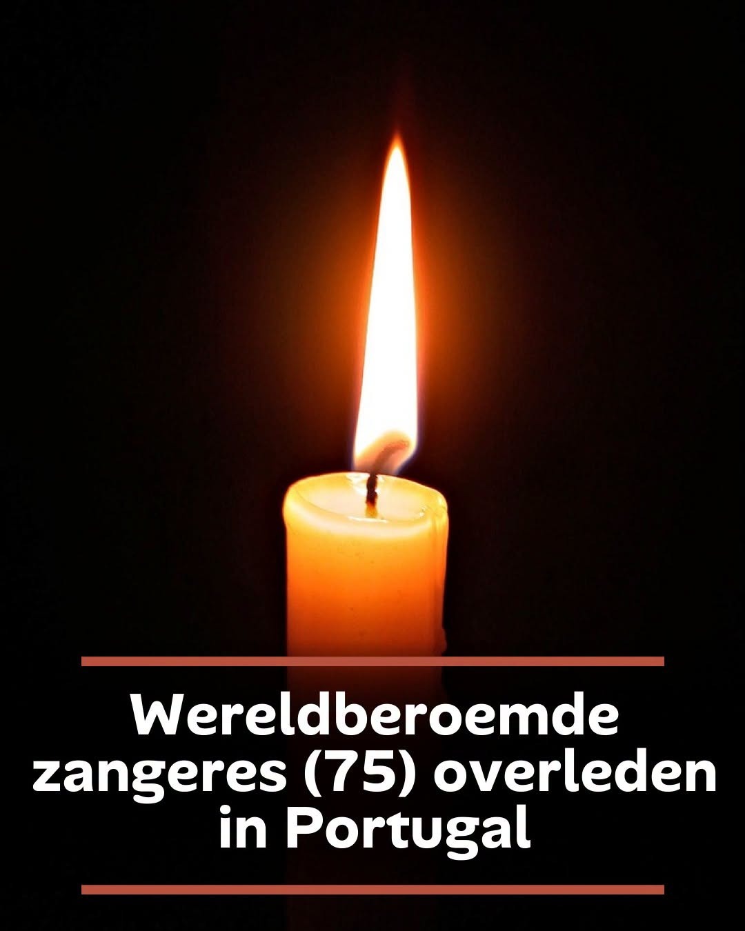 Wereldberoemde zangeres (75) overleden in Portugal