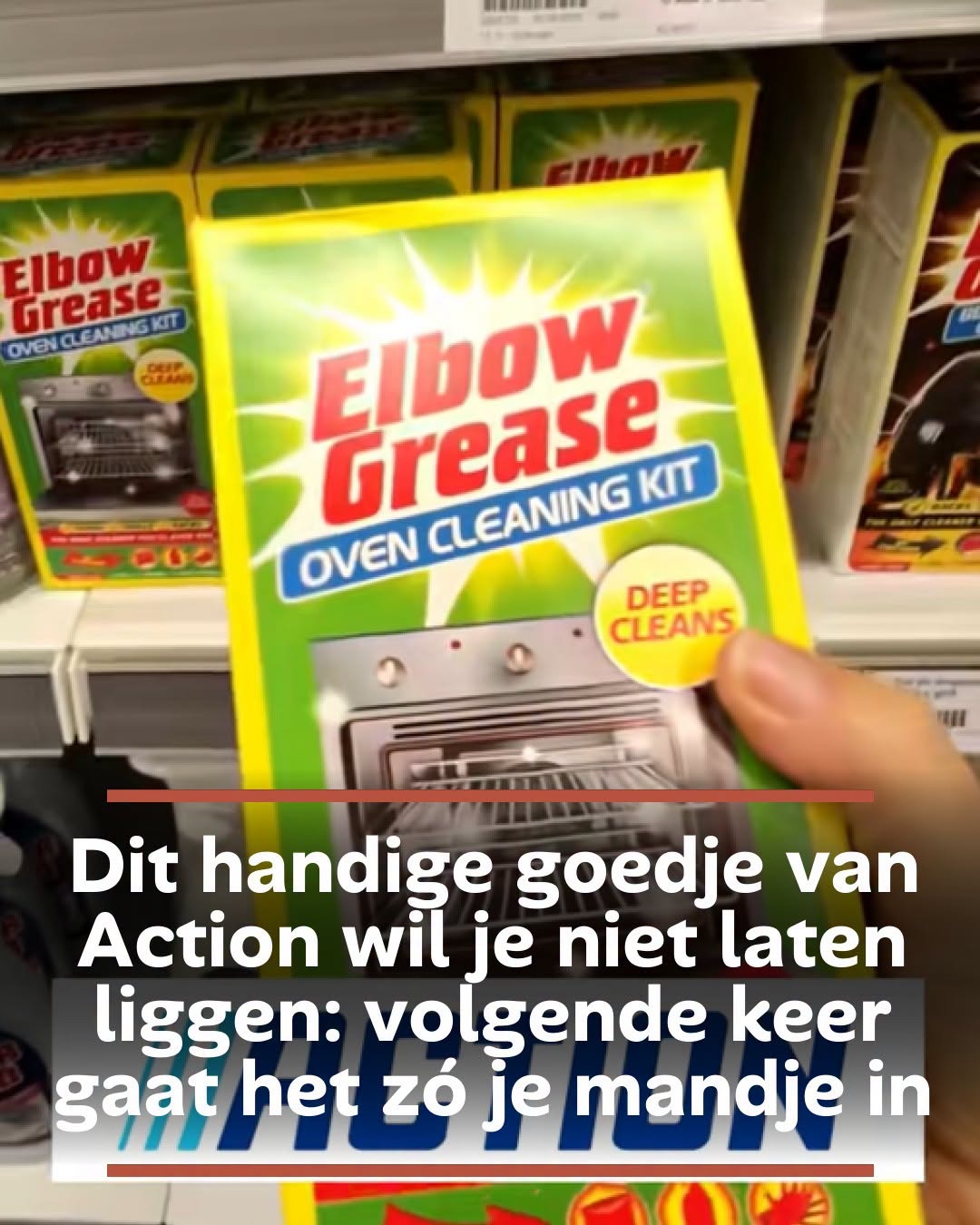 Dit handige goedje van Action wil je niet laten liggen: volgende keer gaat het zó je mandje in