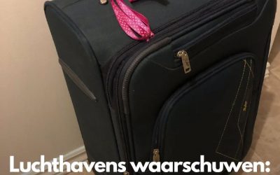 Luchthavens waarschuwen: maak je bagage niet herkenbaar met een lintje! Dit is waarom