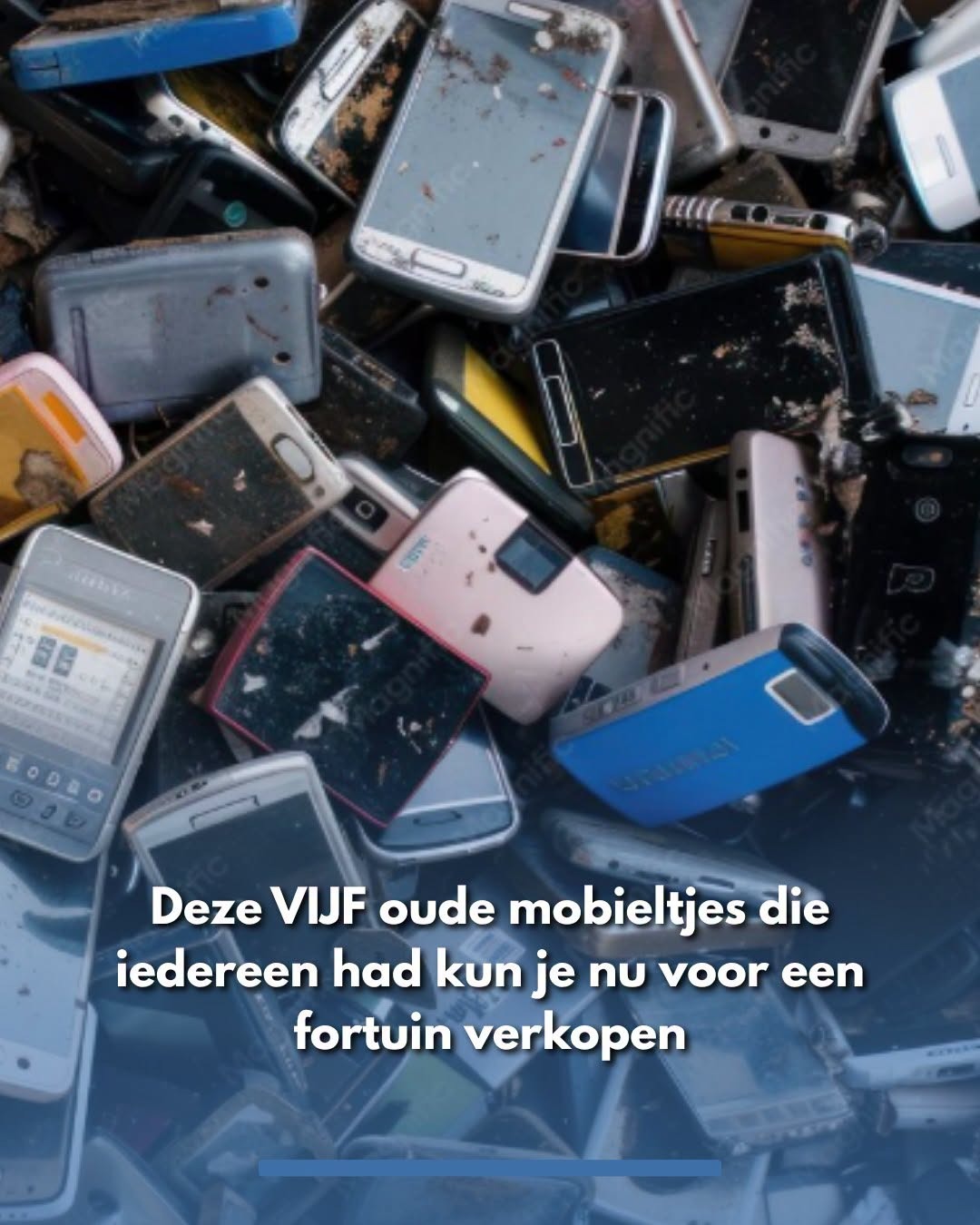 Deze oude mobieltjes zijn nu honderden tot duizenden euro’s waard