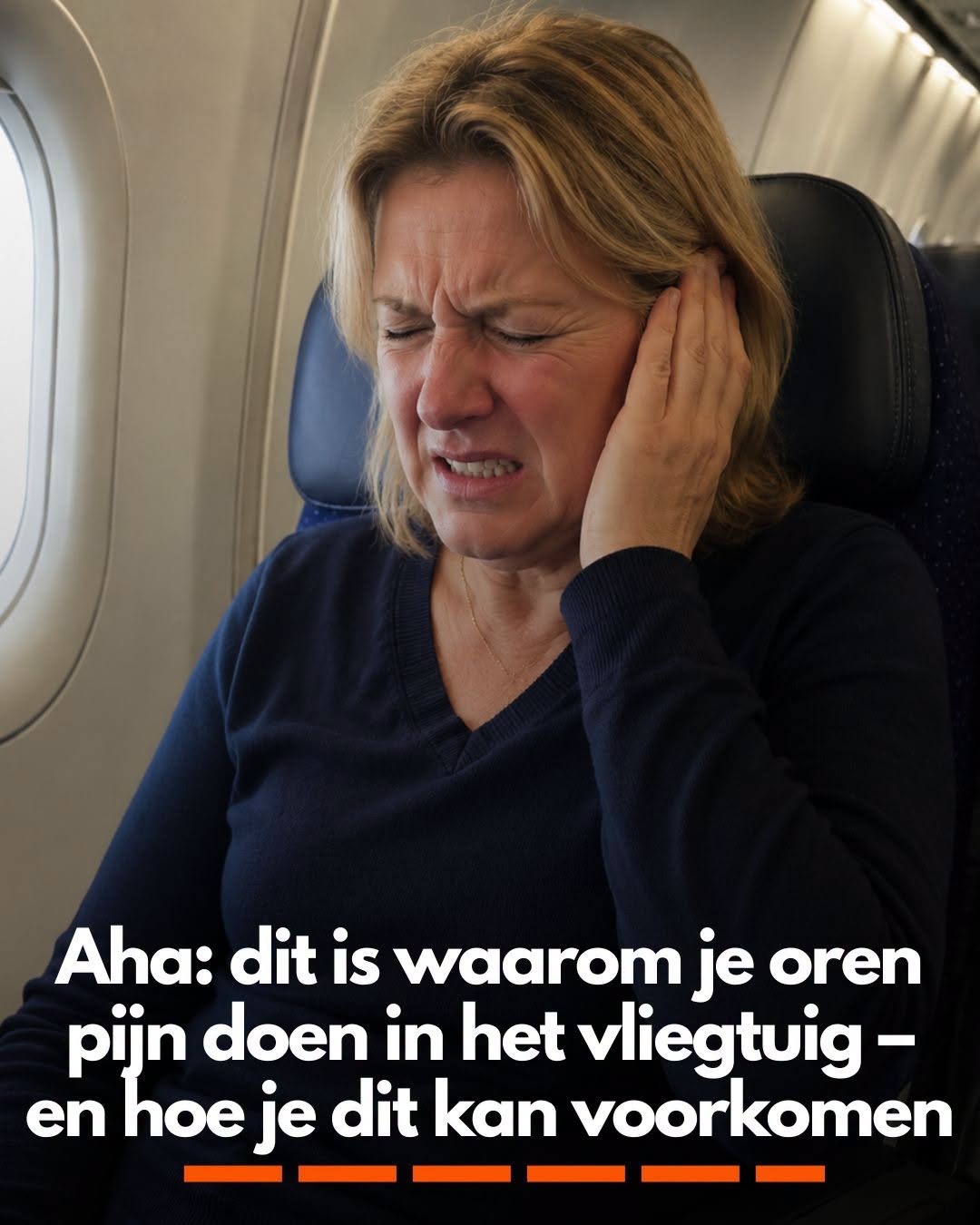 Aha: dit is waarom je oren pijn doen in het vliegtuig – en hoe je dit kan voorkomen
