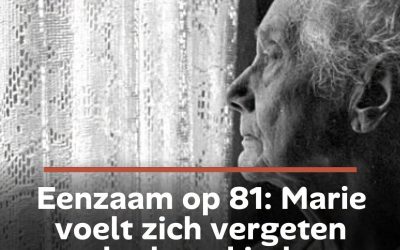 Eenzaam op 81: Marie voelt zich vergeten omdat haar kinderen alleen bellen als ze iets nodig hebben