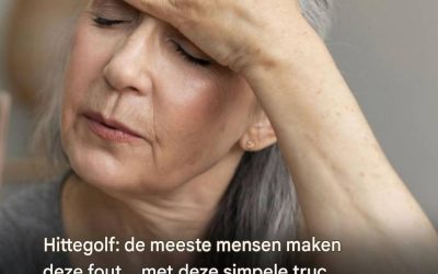 Hittegolf: met deze simpele truc kunt u de temperatuur in uw huis met 6°C verlagen.