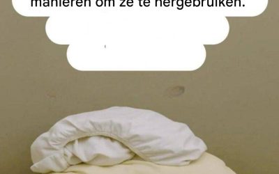 10 praktische ideeën om je oude lakens een tweede leven te geven en tegelijkertijd geld te besparen.