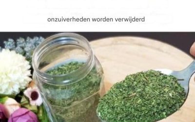 Eén eetlepel per dag en je lever zal schoon zijn! Het geneest alle ziekten. Alle onzuiverheden worden verwijderd.