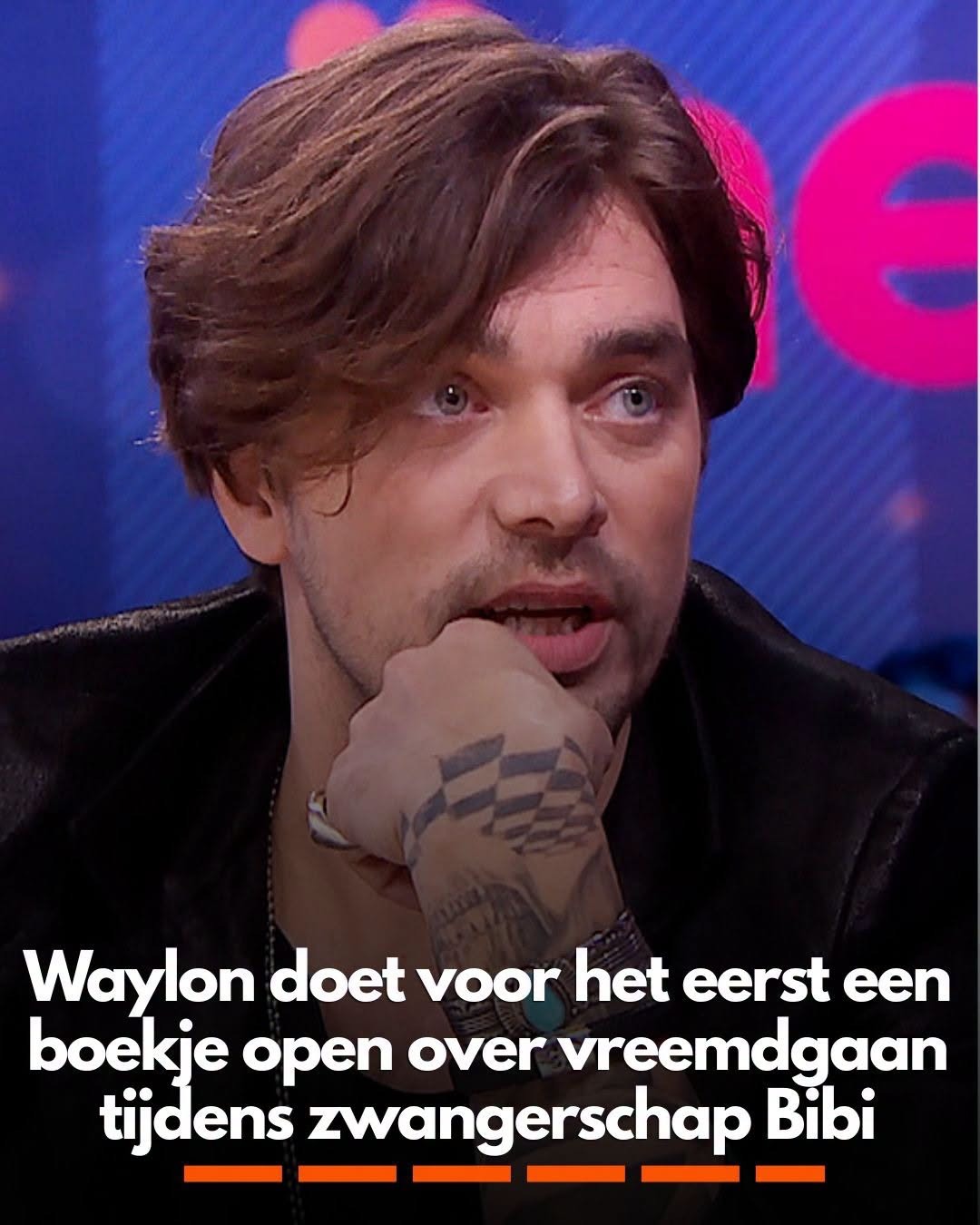 Waylon doet voor het eerst een boekje open over vreemdgaan tijdens zwangerschap Bibi