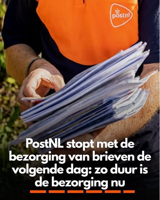 PostNL stopt met de bezorging van brieven de volgende dag: zo duur is de bezorging nu
