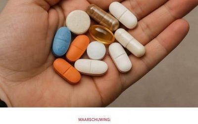 WAARSCHUWING: Stop met het innemen van deze pillen als u een hoge bloeddruk heeft.