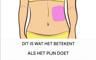 Doet de linkerkant van je buik pijn? Let dan op dit symptoom (1/2)