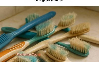 Gooi oude tandenborstels niet zomaar weg. Hier zijn 10 briljante tips om ze in huis te hergebruiken.