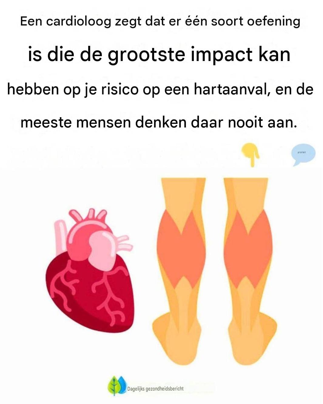 Cardioloog onthult #1 oefening om een ​​hartaanval te voorkomen