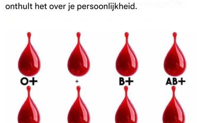 Je bloedgroep zegt meer dan je denkt: dit onthult het over je persoonlijkheid.