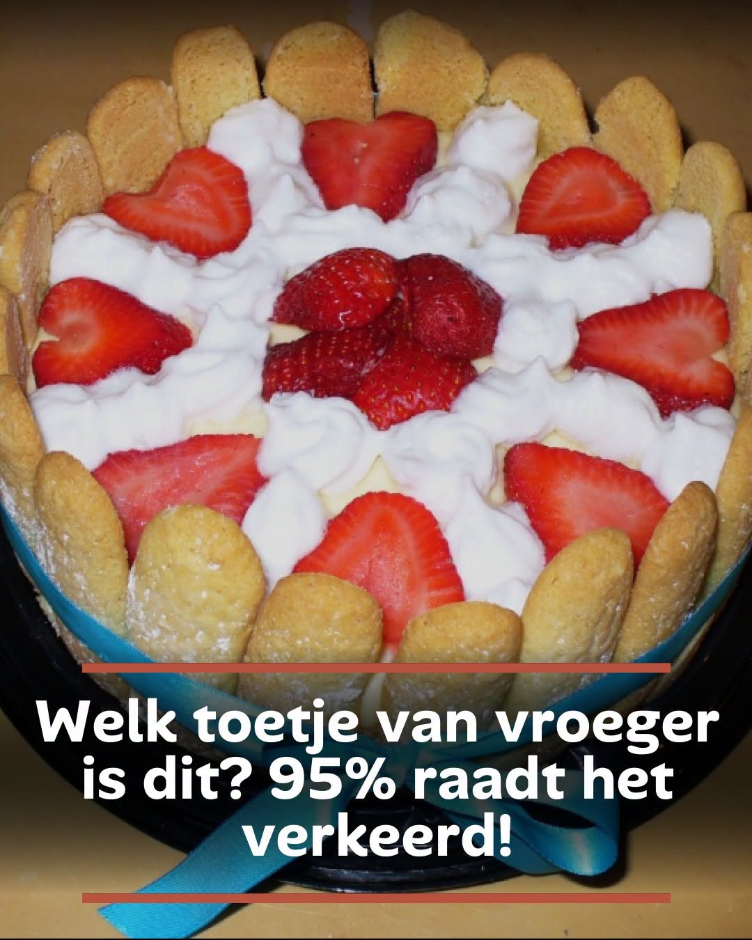 Welk toetje van vroeger is dit? 95% raadt het verkeerd!