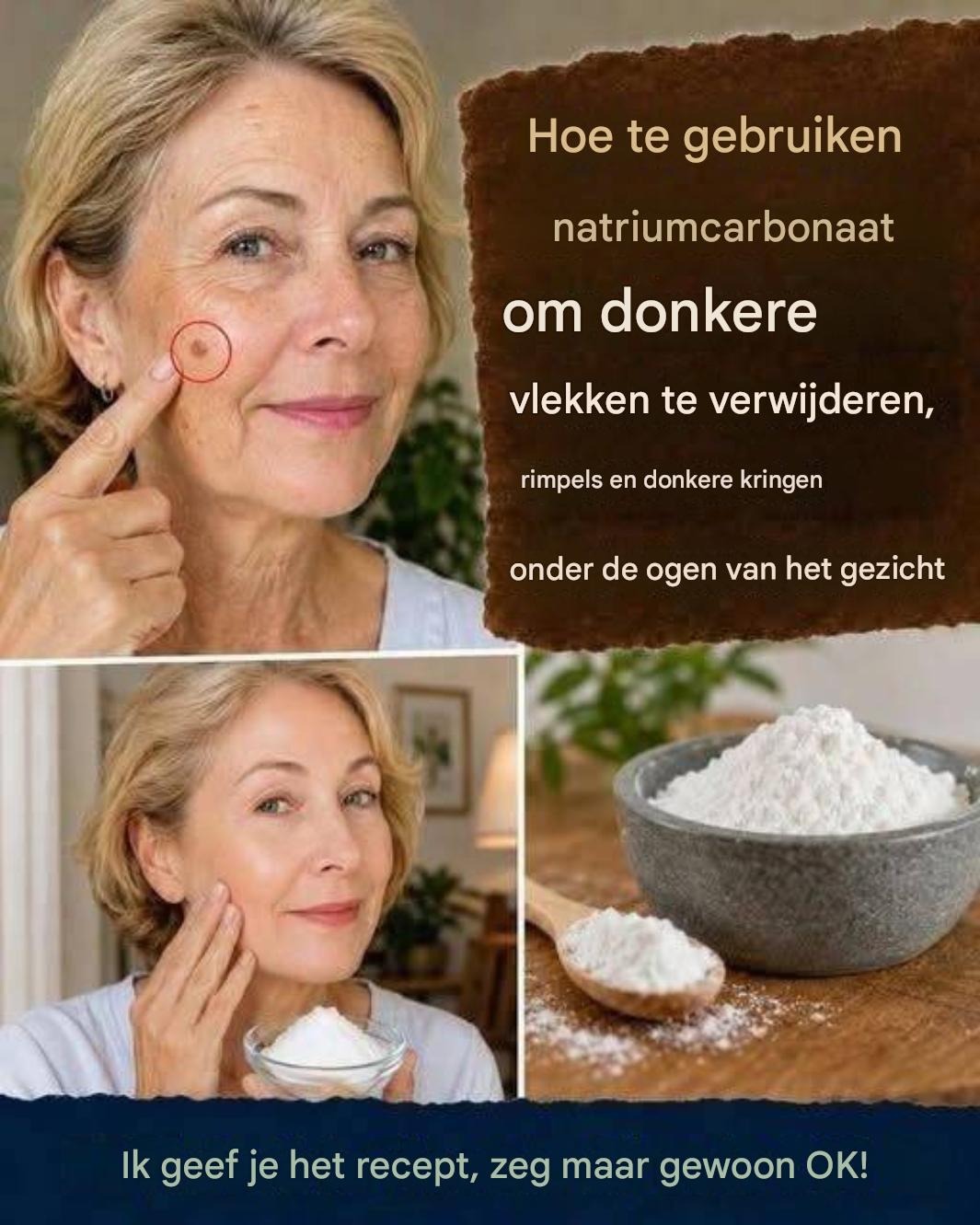 Hoe je zuiveringszout kunt gebruiken in je huidverzorging: tips tegen pigmentvlekken, rimpels en donkere kringen.