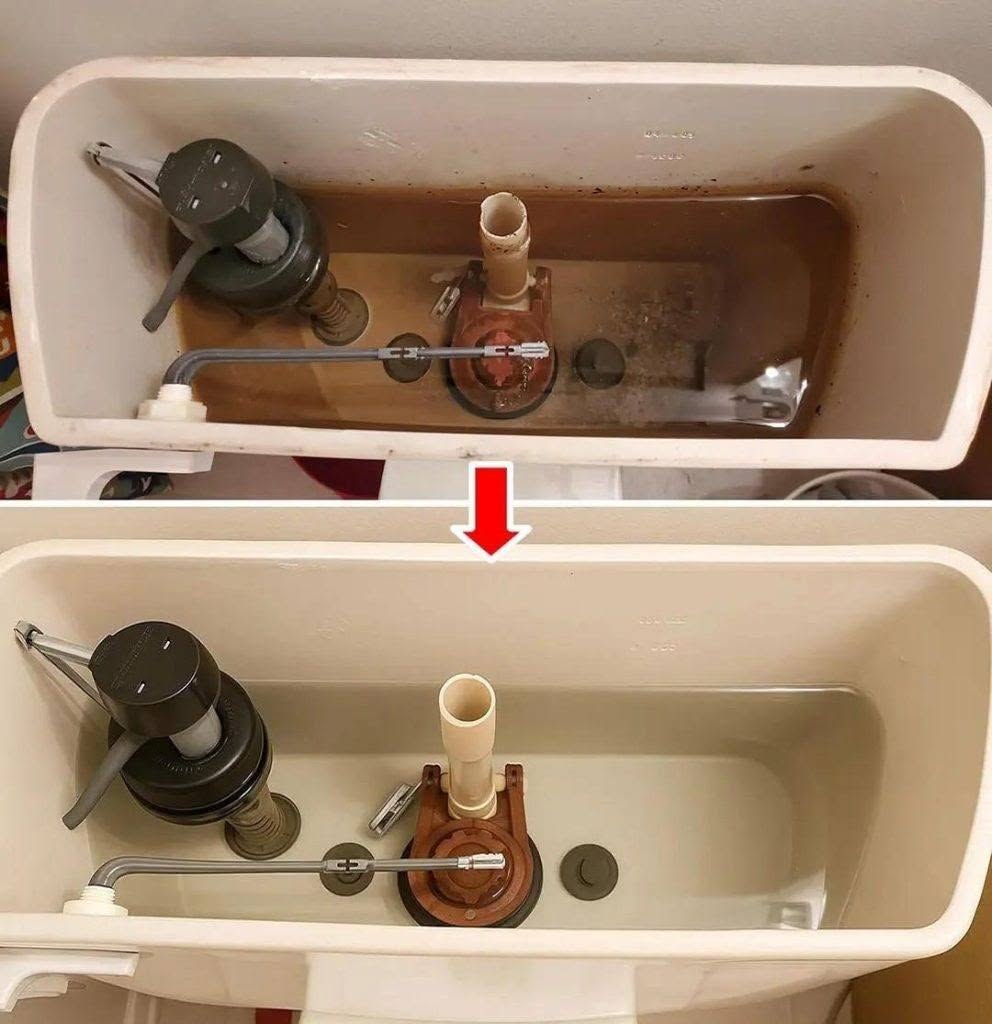 Zo maak je je toiletreservoir schoon en laat je het er weer als nieuw uitzien.