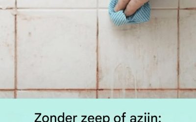 Geen zeep of azijn nodig: een simpele truc om tegels schoon te maken en ze weer als nieuw te laten glanzen.
