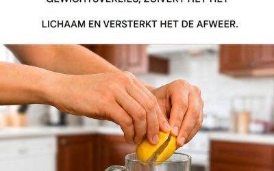 Citroenwater: Hoe drink je het om 14 kilo af te vallen in 9 dagen?