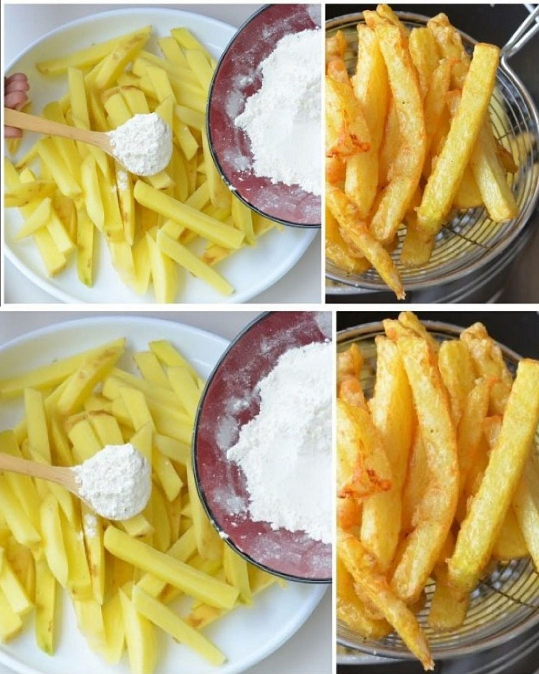 Ontdek deze truc met azijn voor knapperige frietjes.