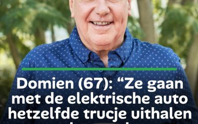Domien (67): “Ze gaan met de elektrische auto hetzelfde trucje uithalen als met de zonnepanelen, ik blijf diesel rijden!”