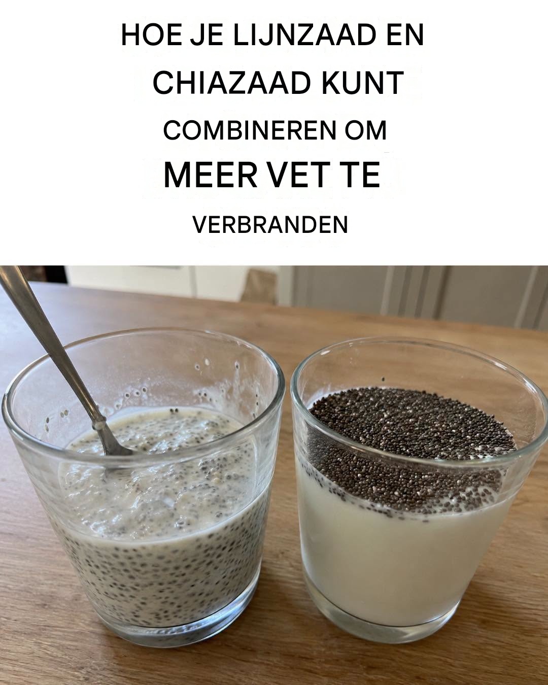 Chia- en lijnzaad: combineer ze en verlies tot wel 4 kilo.