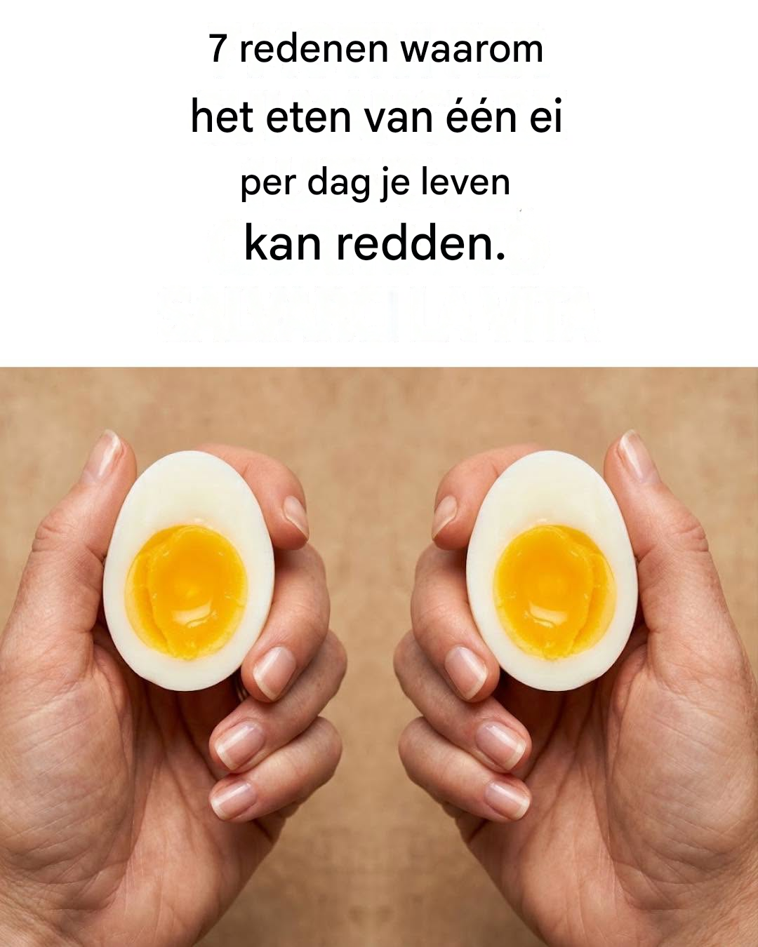7 redenen om minstens één ei per dag te eten
