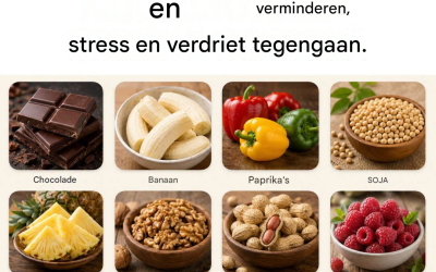 Voedingsmiddelen die de serotonineproductie stimuleren, stress verlichten en ons gelukkiger maken.
