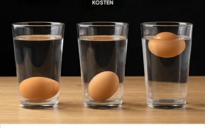 5 manieren om de versheid van eieren te controleren