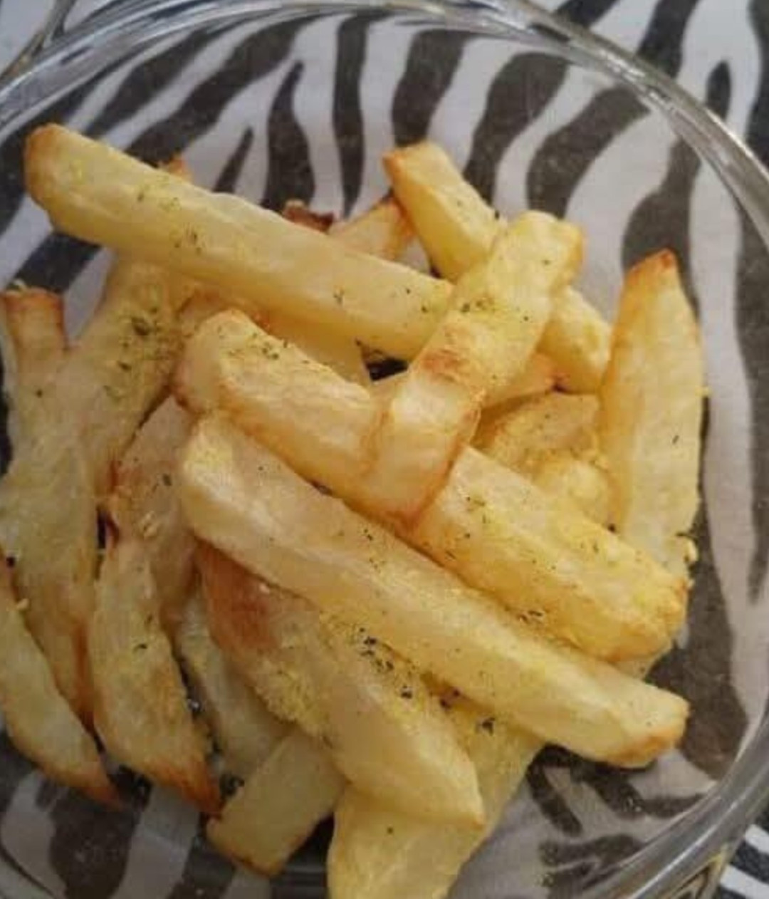 Toen ik besloot om de frietjes in de airfryer te maken