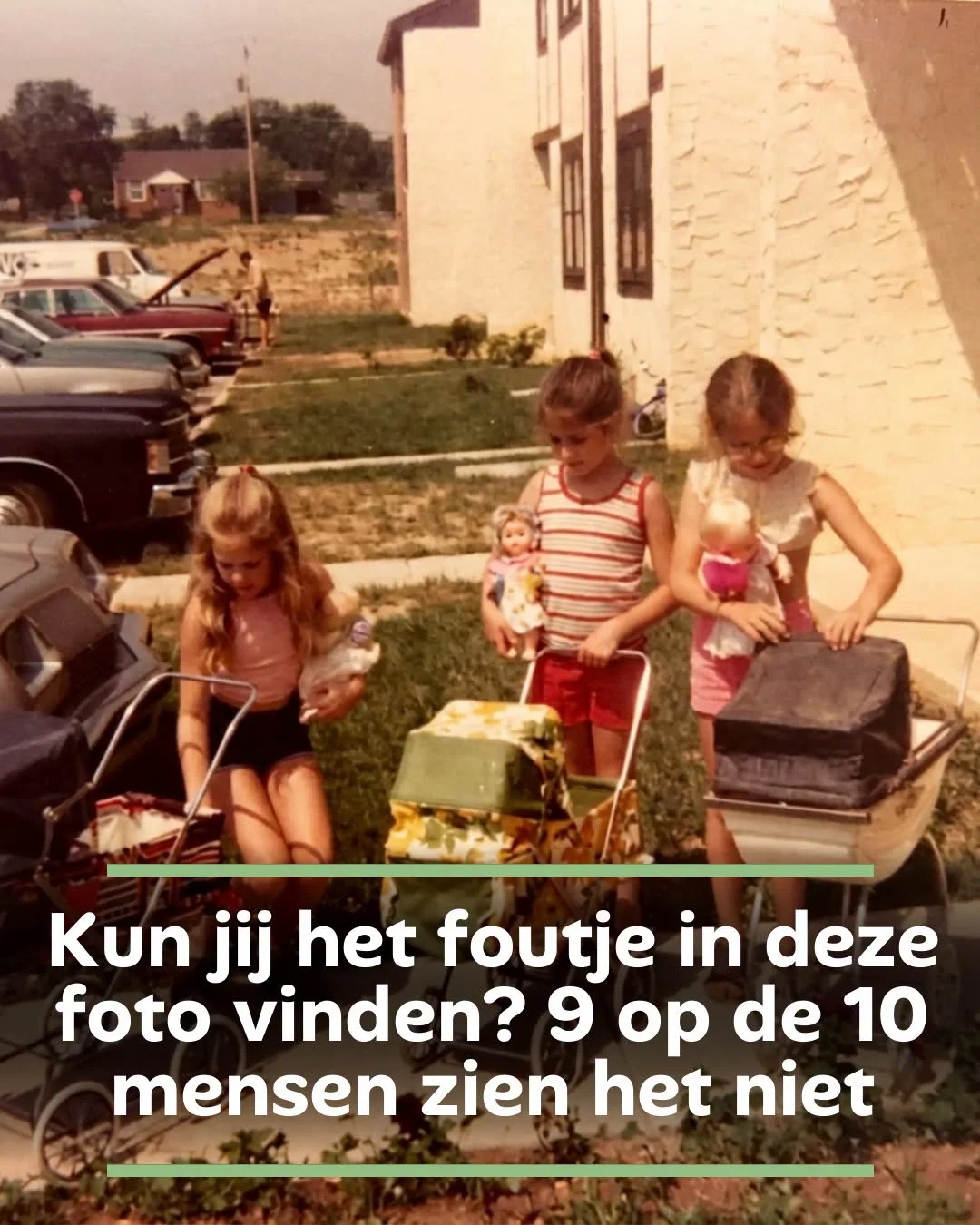 Kun jij het foutje in deze foto vinden? 9 op de 10 mensen zien het niet