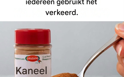 Dit is wat er met je lichaam gebeurt als je elke ochtend 1 eetlepel kaneel consumeert.