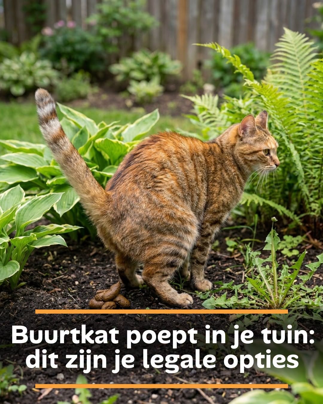 Buurtkat poept in je tuin: dit zijn je legale opties